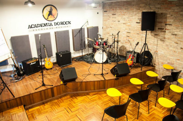 Rede de franquias Academia do Rock.