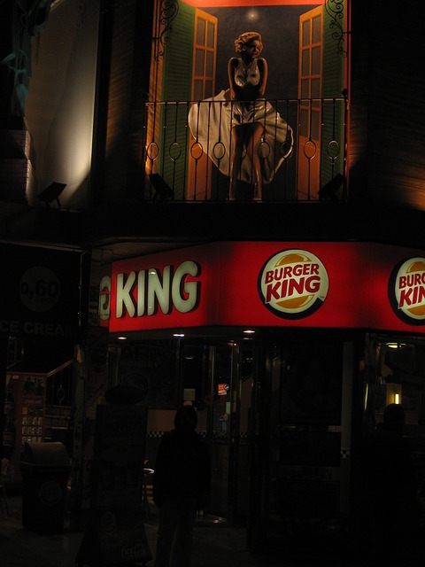 Rede de franquias Burger King.