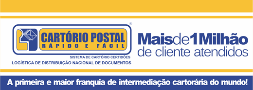 Franquia Cartório Postal.