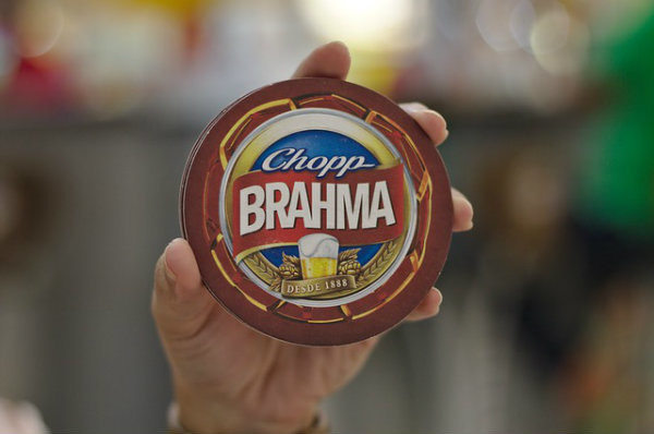 Franquia de carrinho de chopp Brahma.