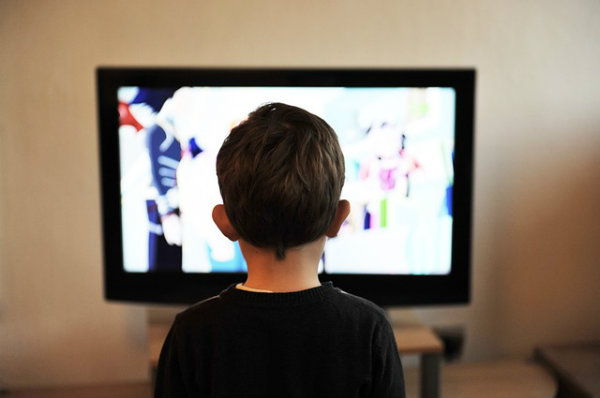 A tv como um meio midiático de massa.